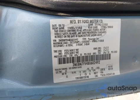 2011 Mercury Grand Marquis Ls из США, поврежденный, VIN 2MEBM7FV4BX602492